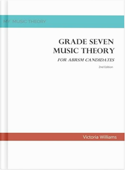 ABRSM Grade 7 Music Theory bourse book