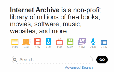 internet archive for research