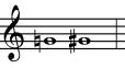 which note is lower?
