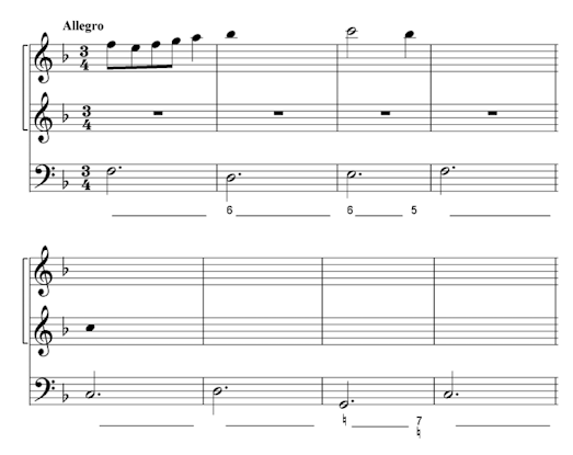 ABRSM Grade 8 music theory example Trio Sonata question